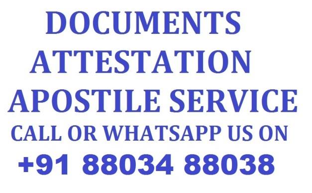 Apostille and Attestation Services Call Now 88034 88038