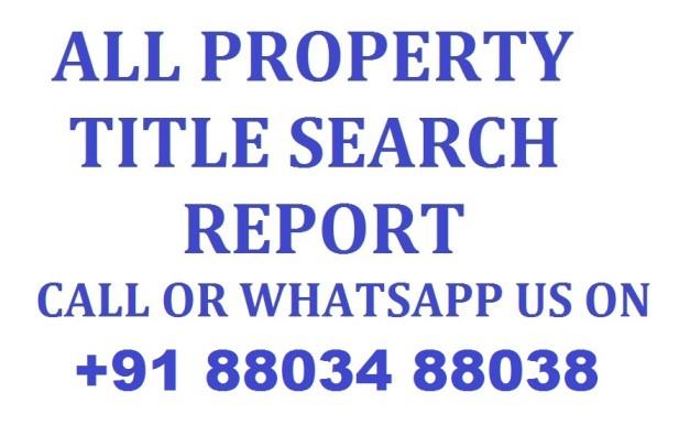 Property Title Search Report Services Call Now 88034 88038
