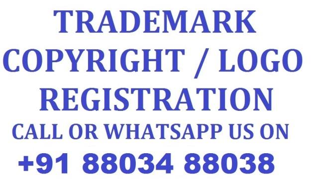 Trademark Copyright Design Logo Registration Call Now 88034 88038