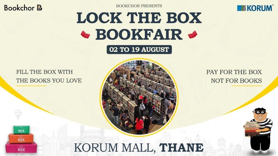 Bookchor&#39;s Lockthebox Bookfair - Thane (2nd to 19th August 2024)