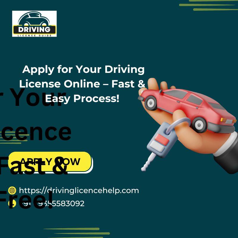  Apply for Your Driving License Online Fast &amp; Easy Process